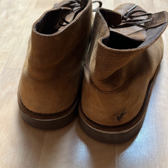Clarks Men’s Desert Leather Chukka Boots dark brown, size 12 GUC - Picture 4 of 6